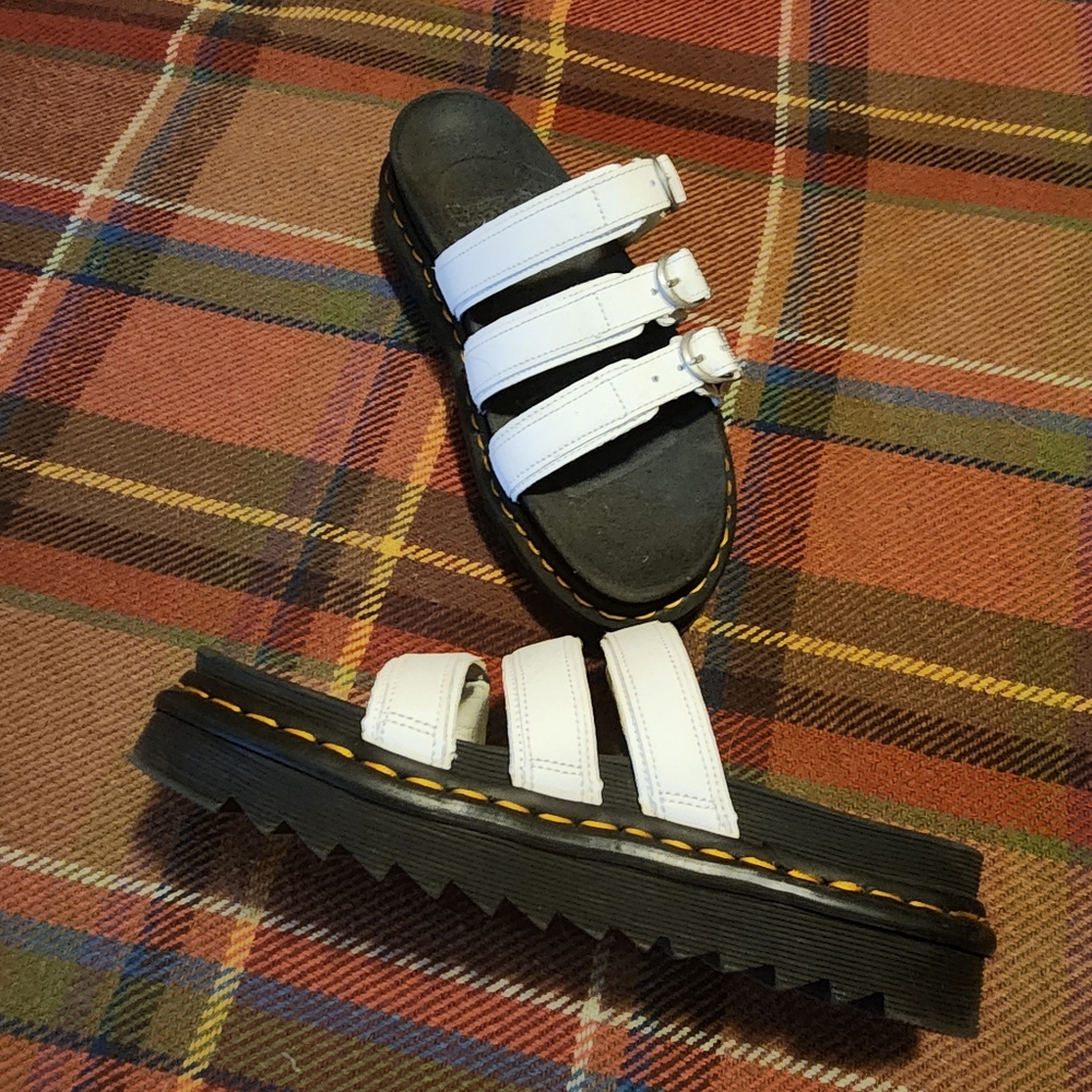 Dr. Martens Blaire Slide Platform Sandals us Size 9